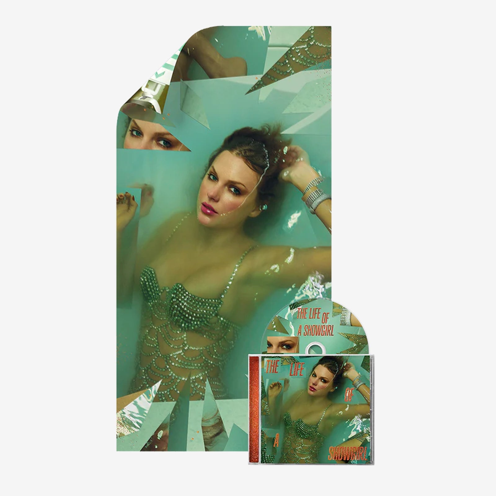 ミュージシャン The Life of a Showgirl Posters (Replica) THE LIFE OF A SHOWGIRL: SWEAT AND VANILLA PERFUME CD WITH