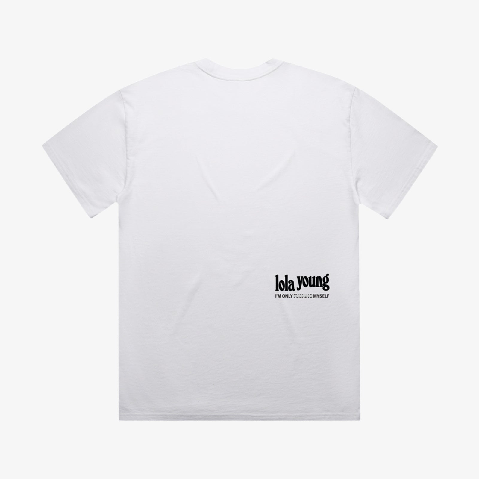 White Doll Print T-Shirt