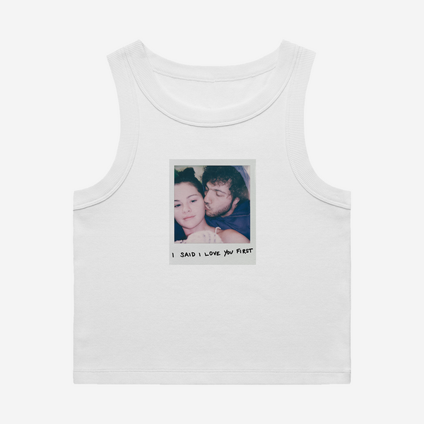 Selena Gomez, benny blanco - I SAID I LOVE YOU FIRST PHOTO TANK