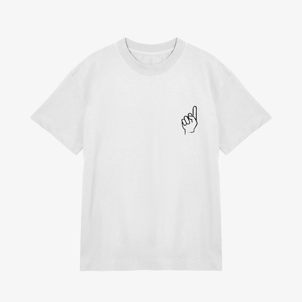 DOM FÖRSTA - OSLAGBAR VIT T-SHIRT 