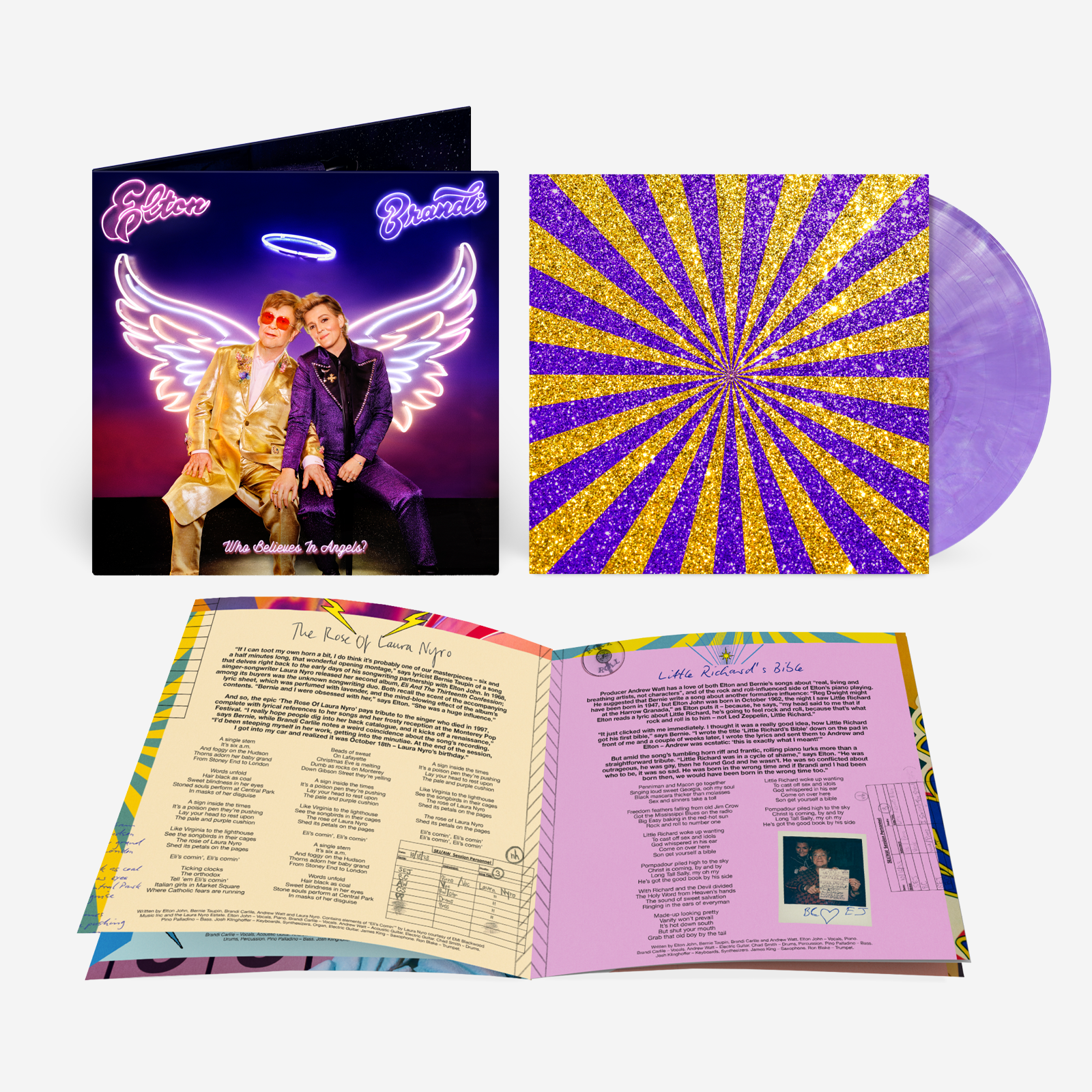 Who Believes In Angels? Store Exclusive Purple Marble Vinyl