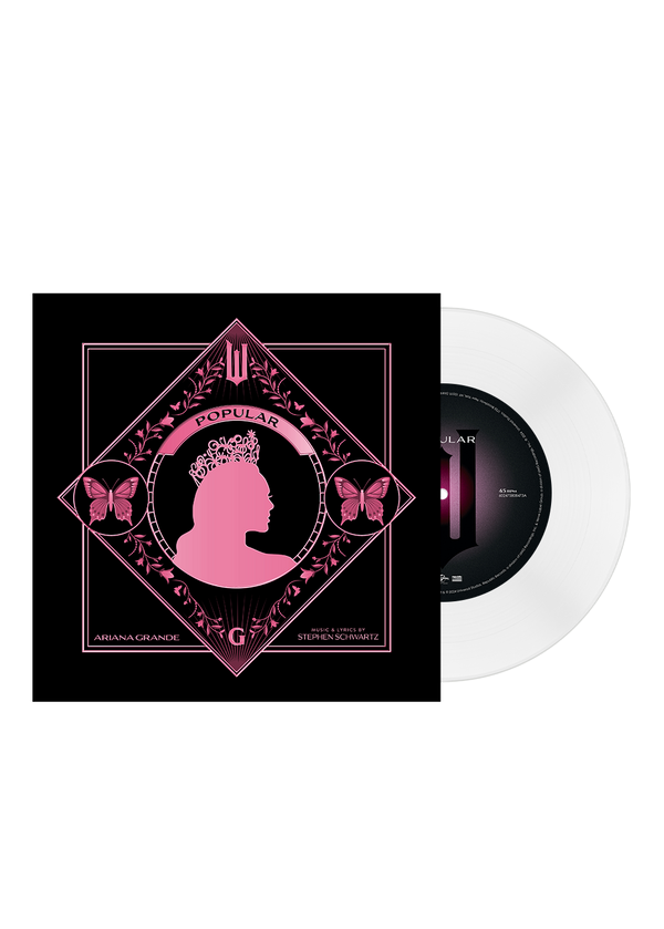 Wicked the Soundtrack - Ariana Grande - Popular (Clear Vinyl) 7” 