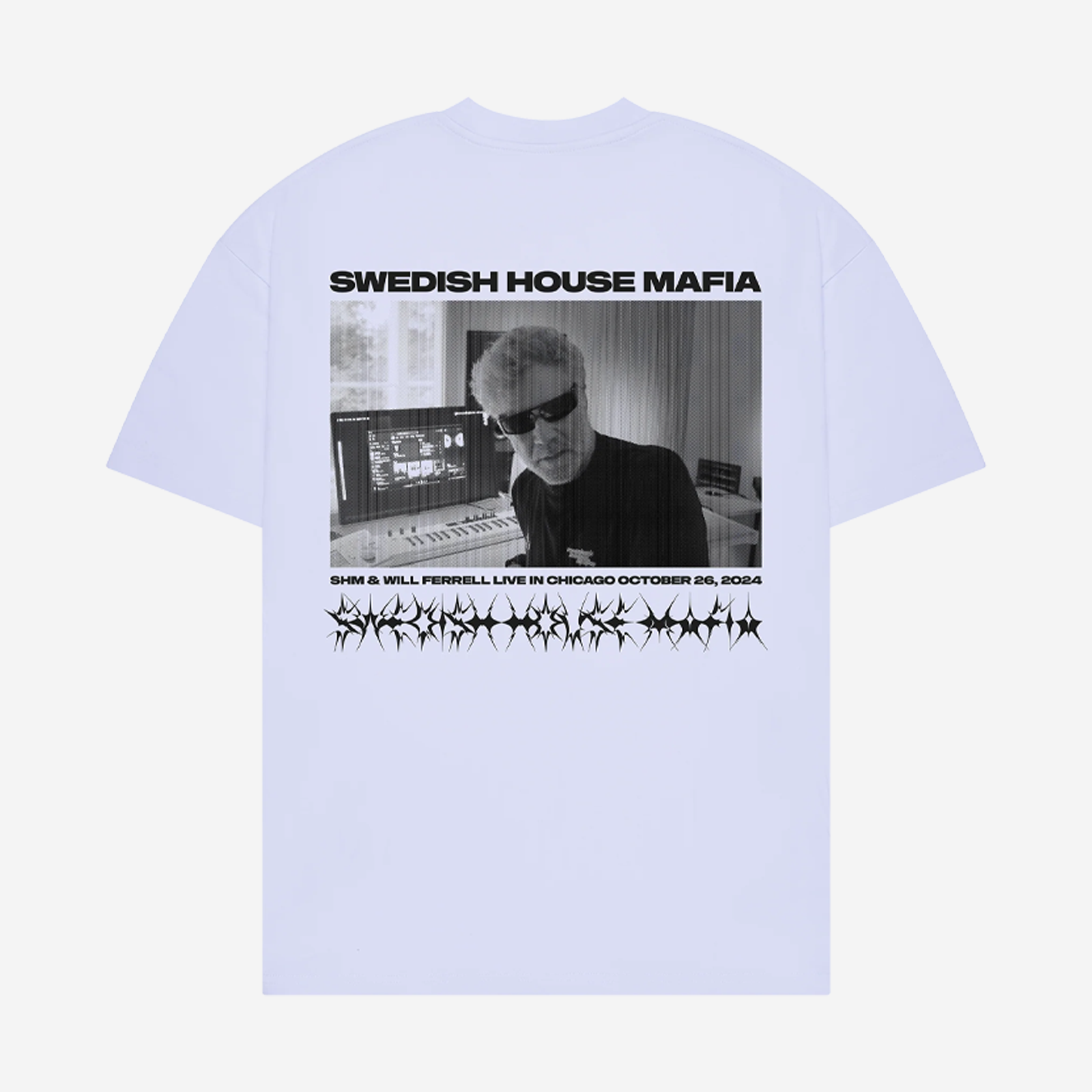 SHM X Will Ferrell White Tee