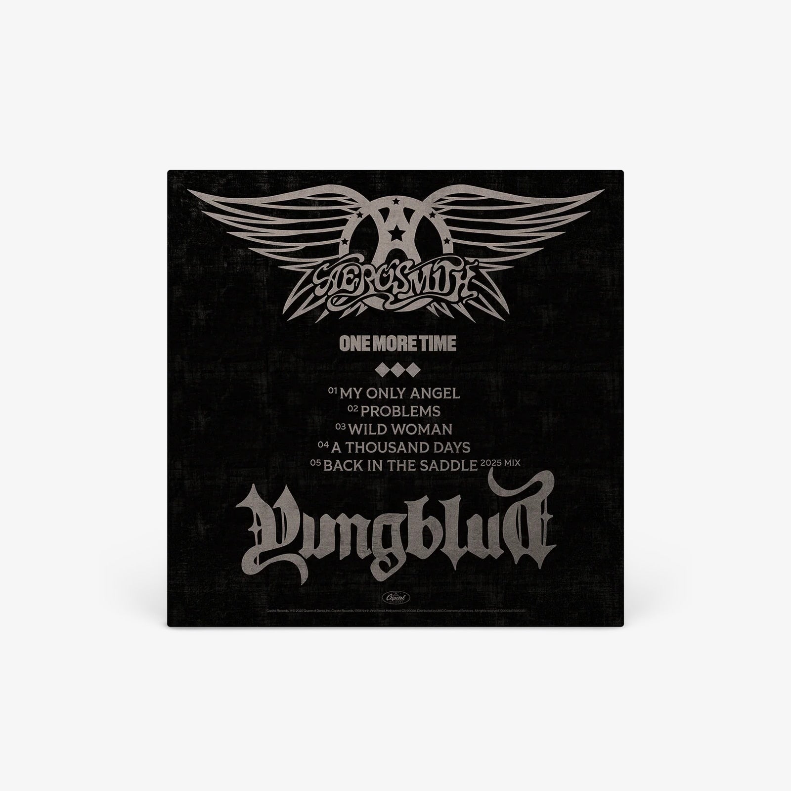Aerosmith & YUNGBLUD - One More Time - Red Vinyl (Aerosmith Store exclusive)