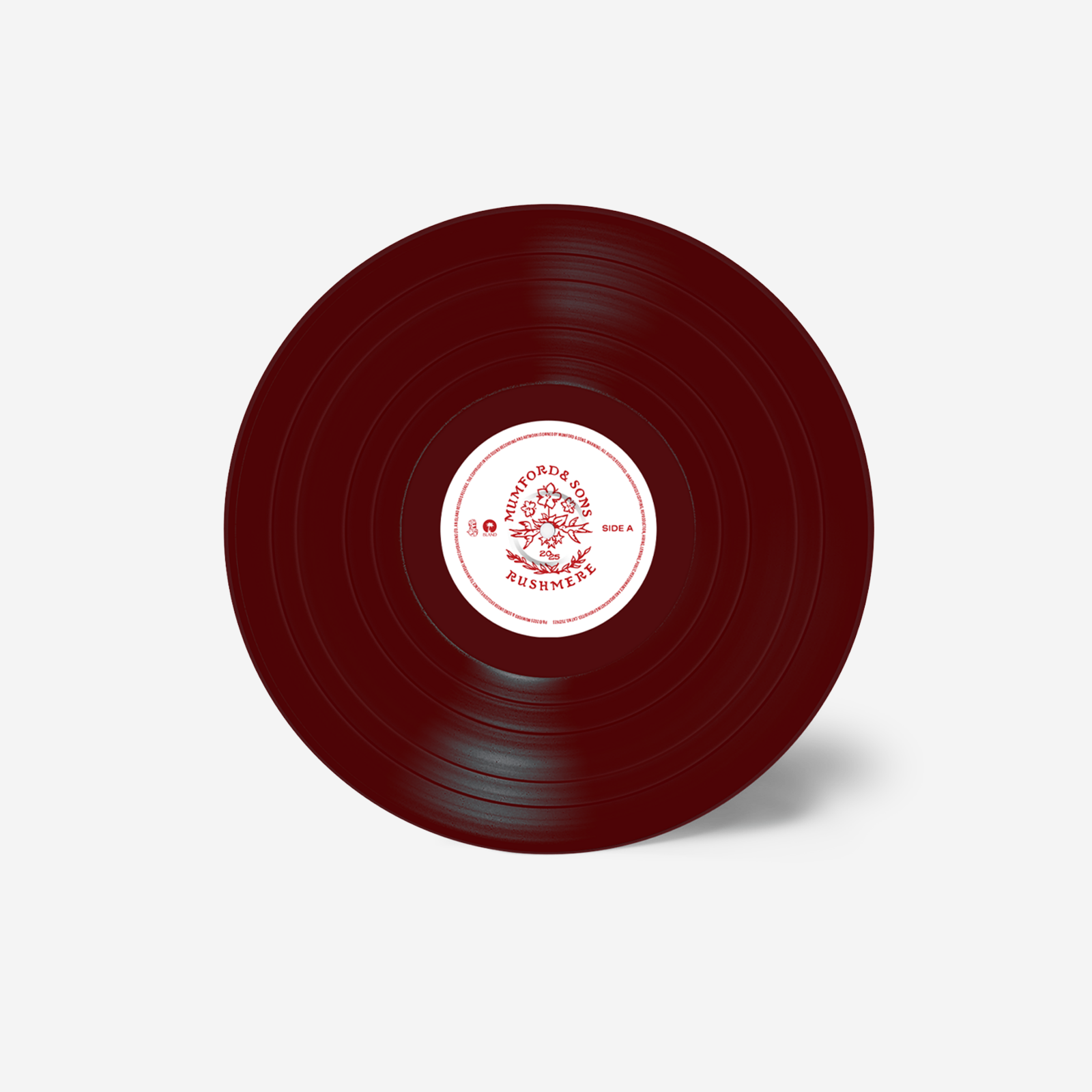 RUSHMERE: 'Almost Places Recycled Red Vinyl' Deluxe LP