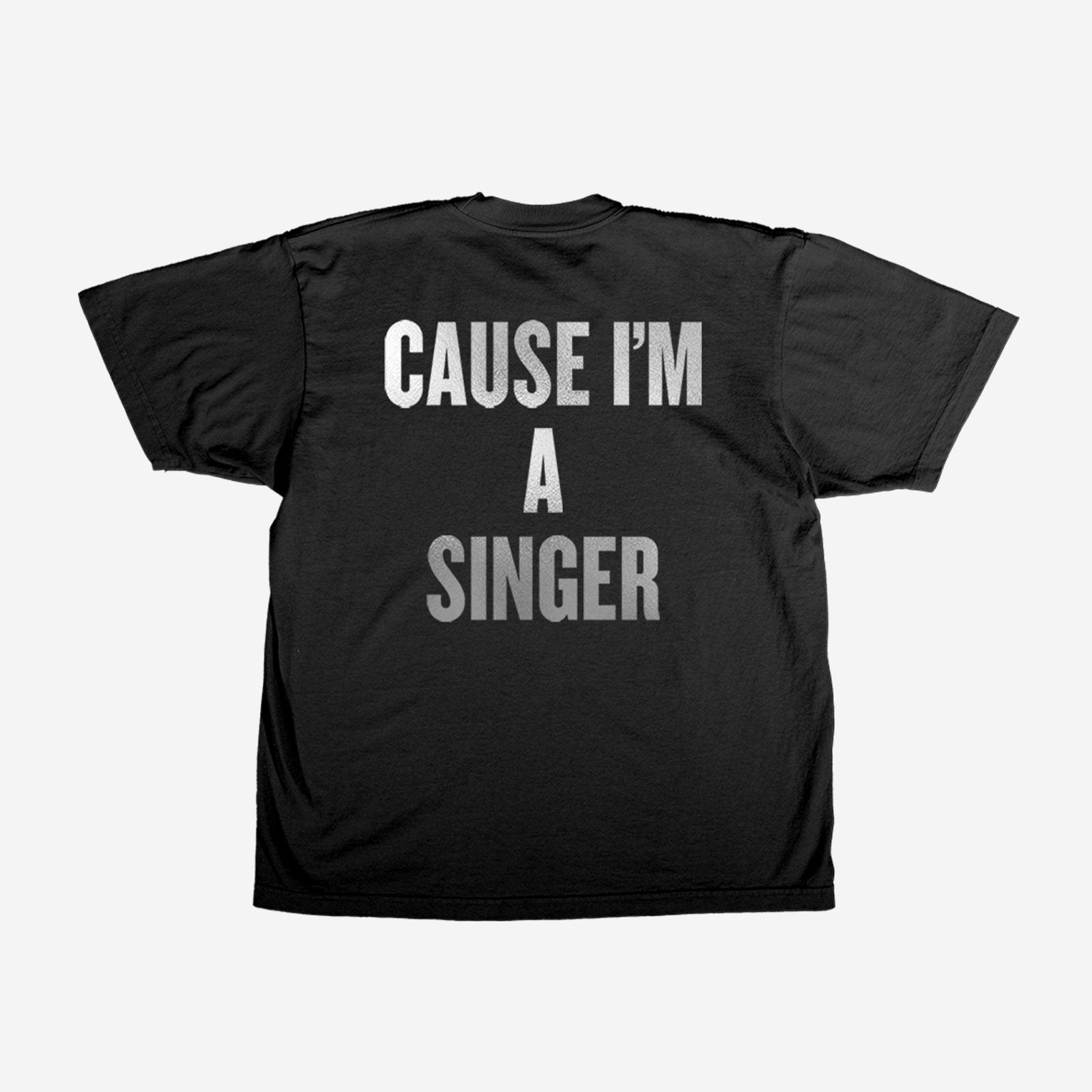 I'm working late black t-shirt