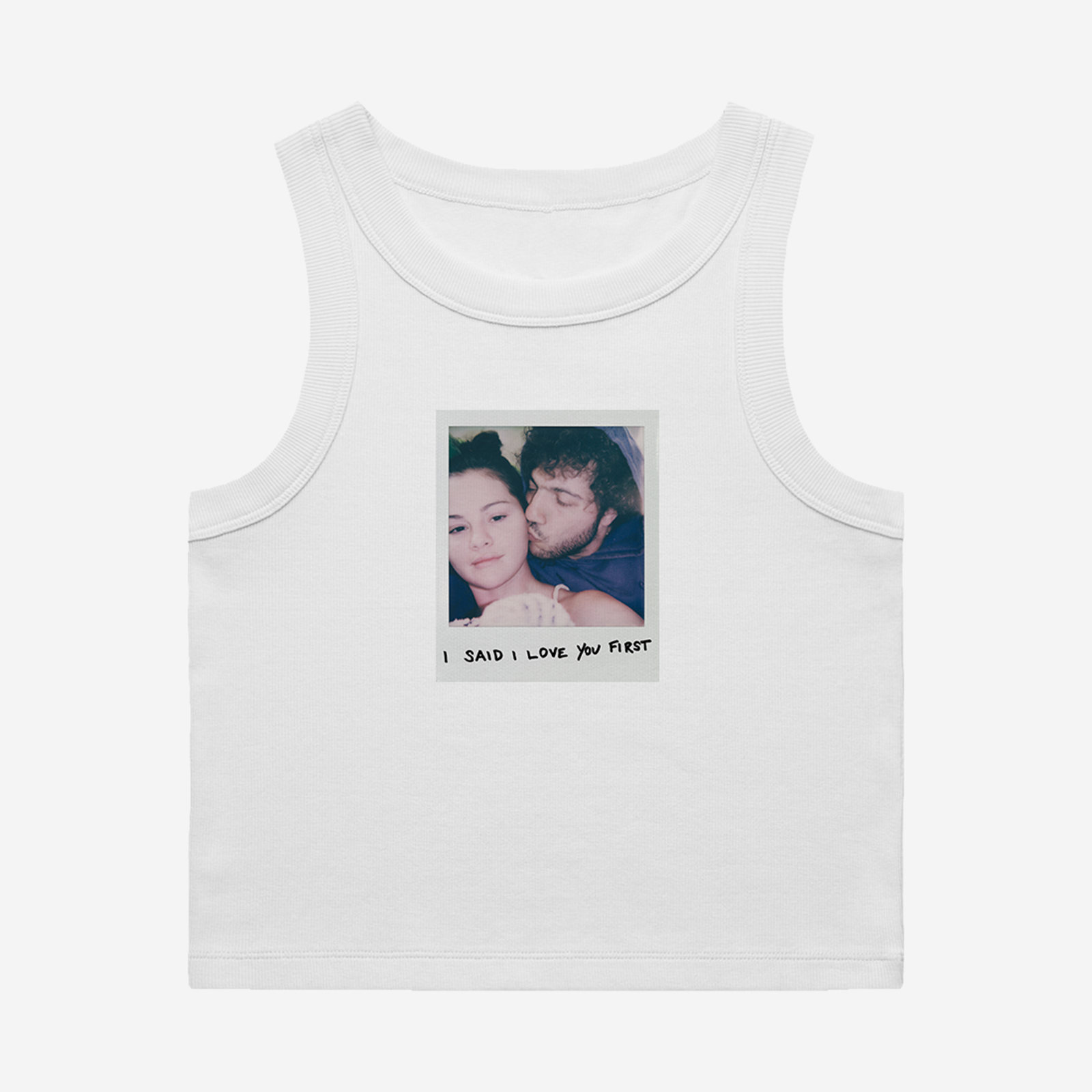 I SAID I LOVE YOU FIRST PHOTO TANK