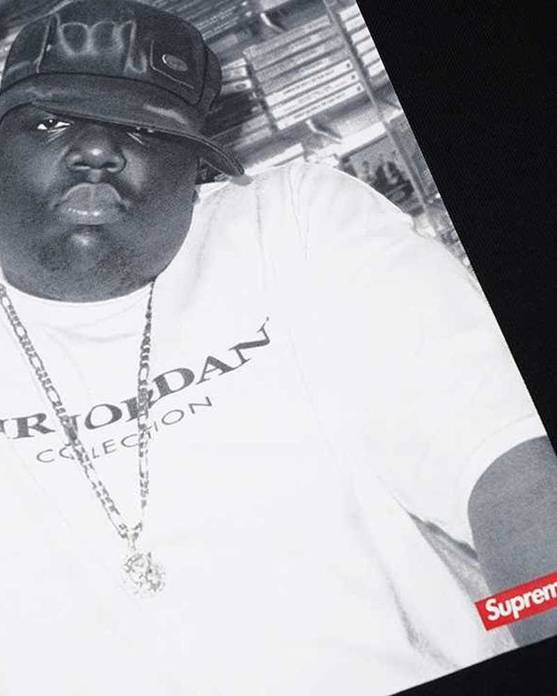 Supreme Jordan Biggie S/S Top Black L