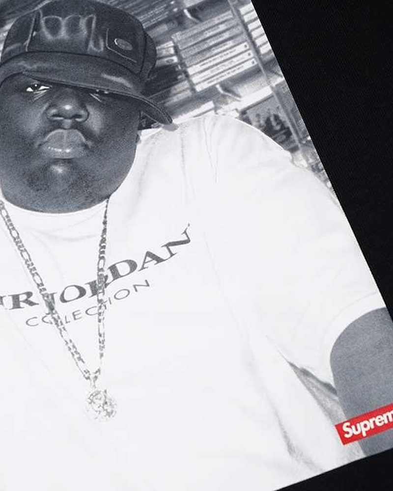 Supreme Jordan Biggie S/S Top Black