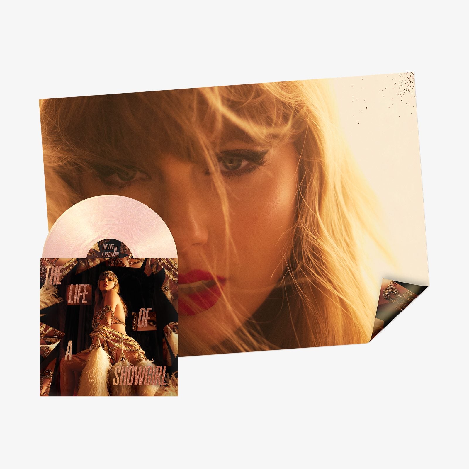 The Life Of A Showgirl: The Crowd Is Your King Edition (Summertime Spritz Pink Shimmer Vinyl)