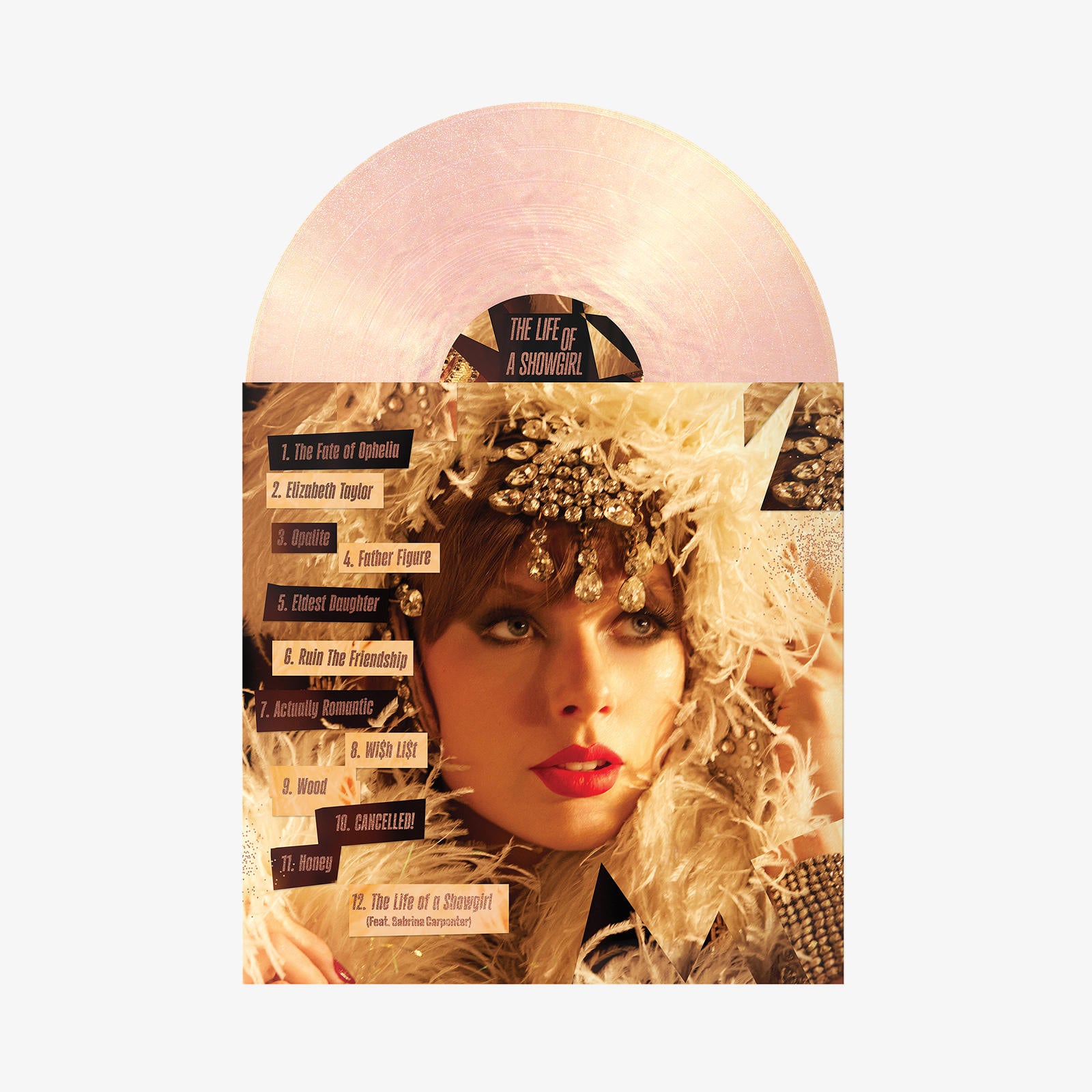The Life Of A Showgirl: The Crowd Is Your King Edition (Summertime Spritz Pink Shimmer Vinyl)