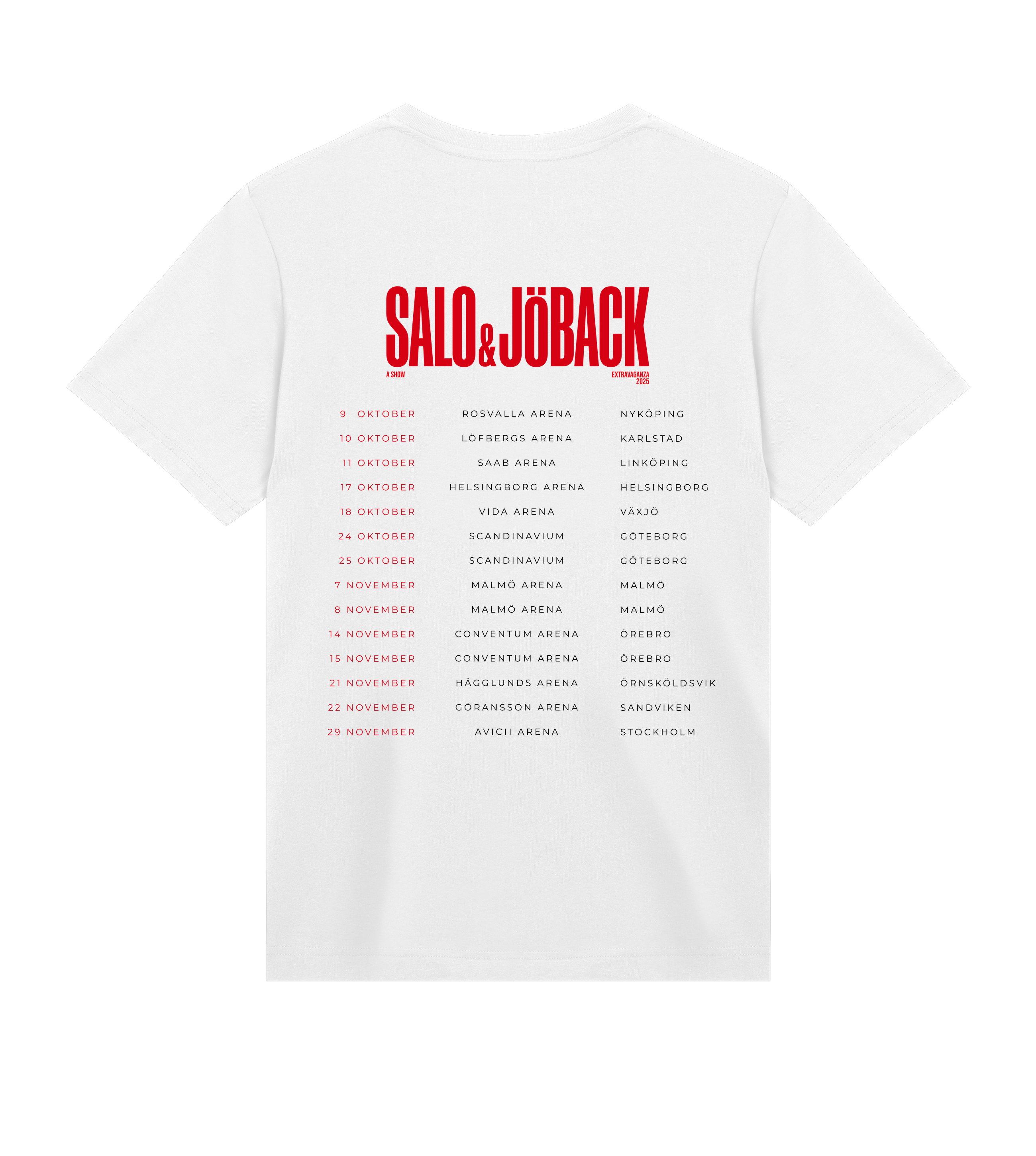 Salo & Jöback Tour T-shirt