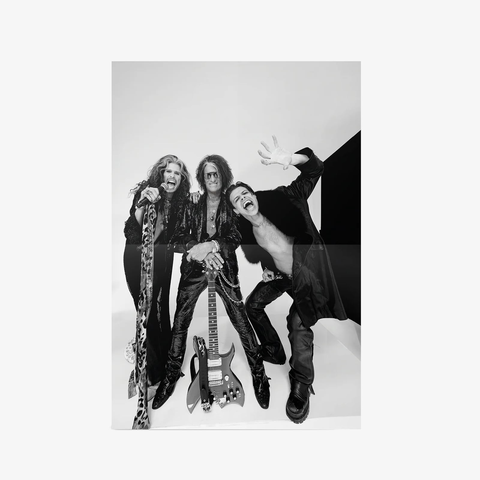 Aerosmith & YUNGBLUD - One More Time - Silver Vinyl (YUNGBLUD Store Exclusive) + Signed Art Card